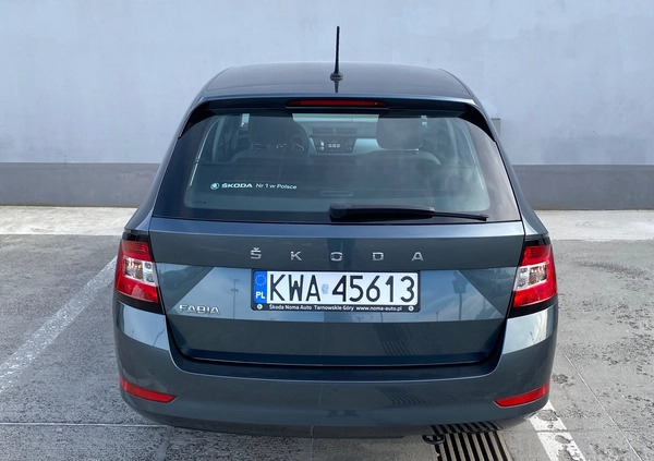 Skoda Fabia cena 48500 przebieg: 45567, rok produkcji 2019 z Kraków małe 781